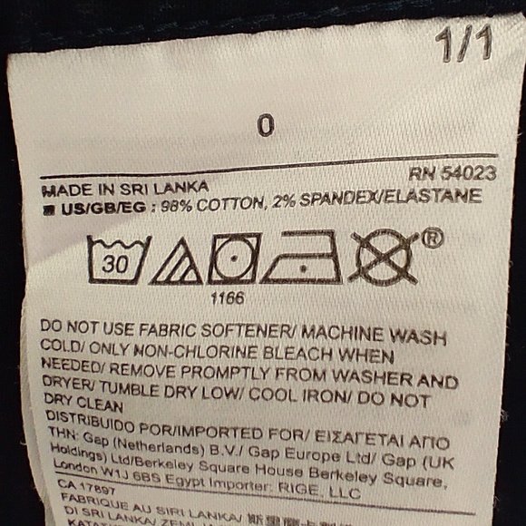 Women's Banana Republic size 0 Non-Iron button down long-sleeve shirt - Picture 6 of 6